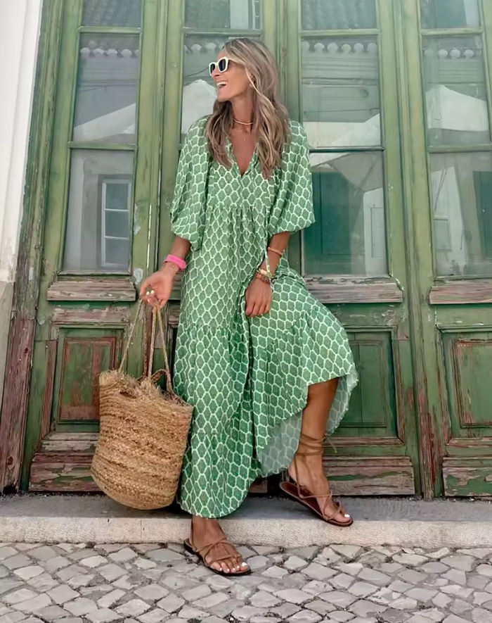 Green_Boho_Dress