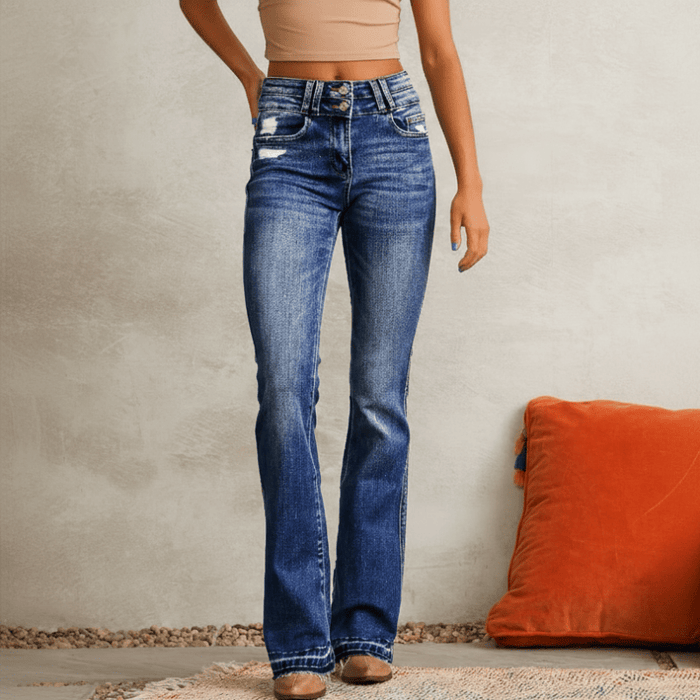 Jeans Ripped Bootcut