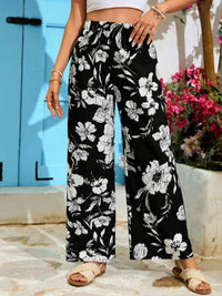 Patchwork Boho Pants black