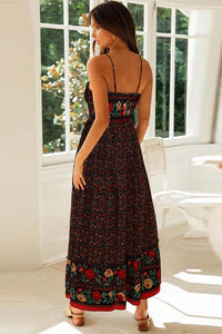 Boho Maxi Dress Empire Waist
