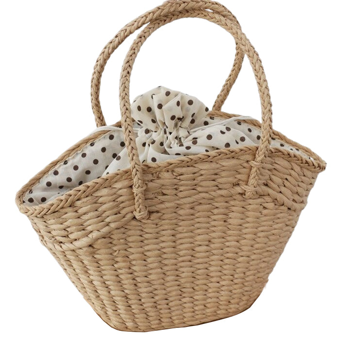 Boho Straw Beach Bag Tote