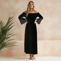 Sexy Boho dress Black
