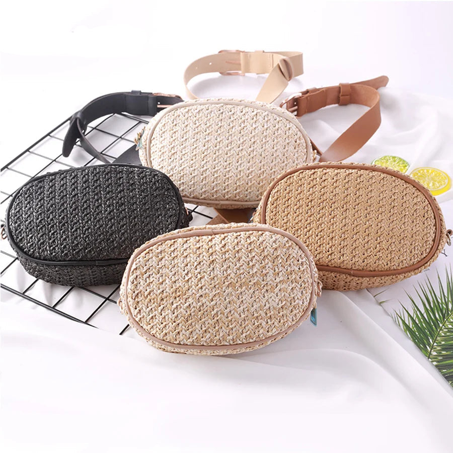 Small Straw Crossbody Bag summer