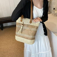 Small Straw Tote Bag summer