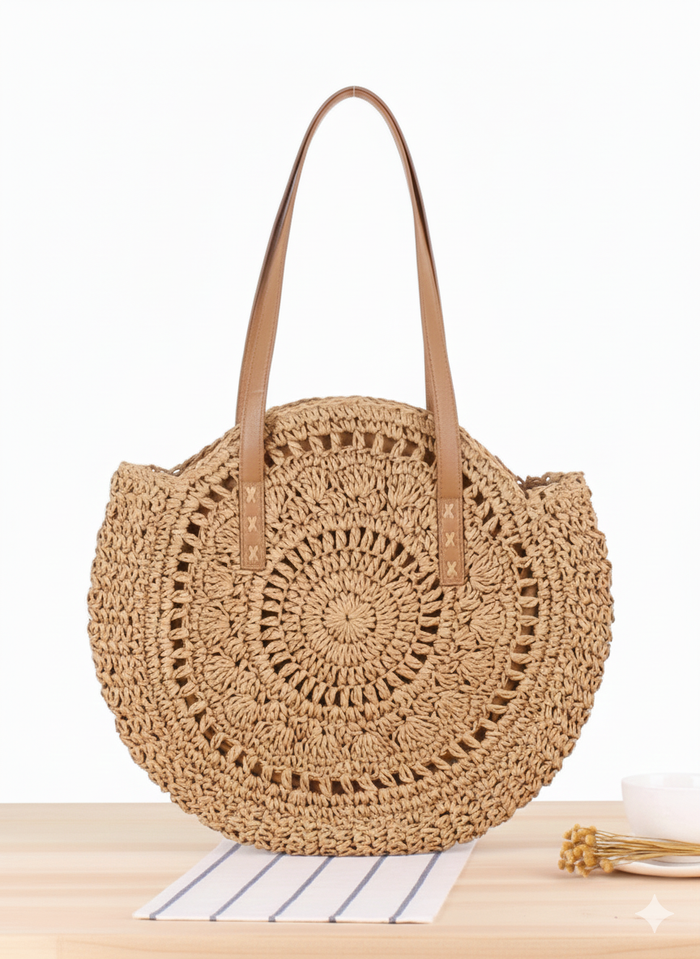 Boho Straw Bag