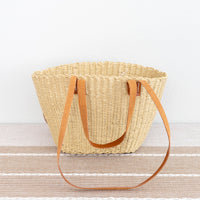 Straw Basket Tote Bag beach
