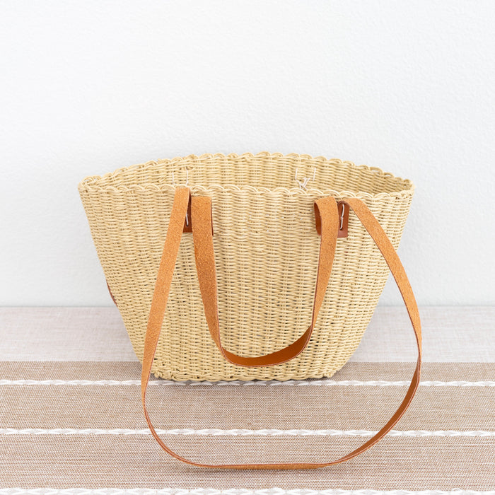 Straw Basket Tote Bag beach