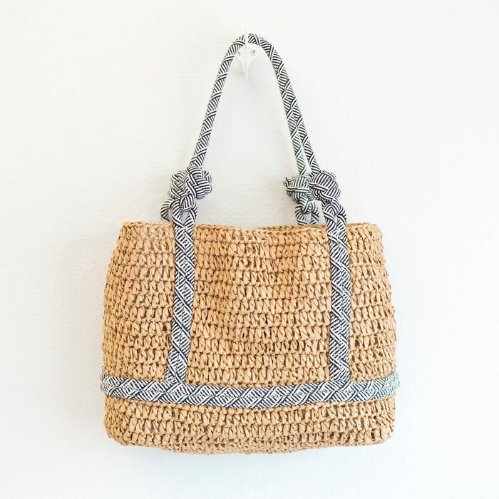 Straw Beach Totes Handbag