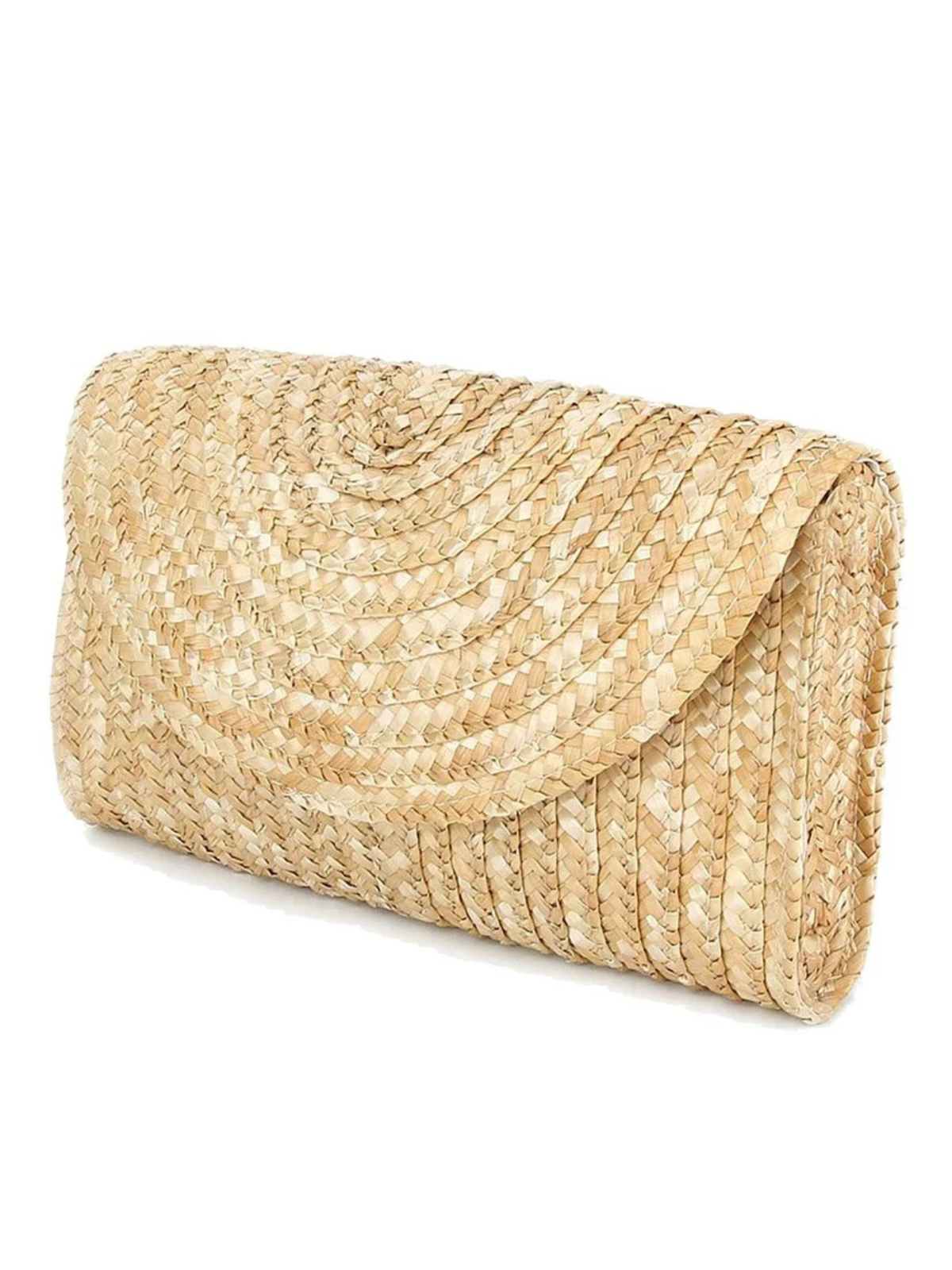 Straw Clutch Bag