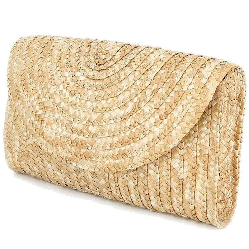 Straw Clutch Bag