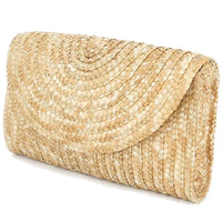 Straw Clutch Bag
