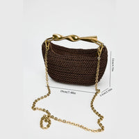 Straw Crossbody Purse 2