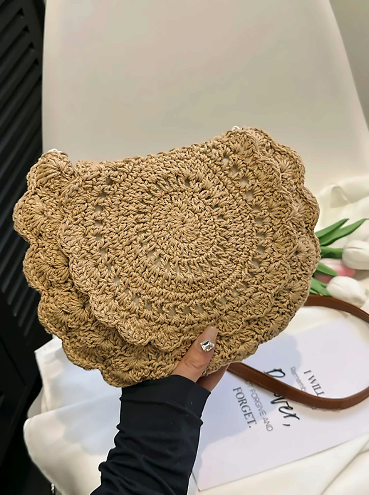 Straw Shoulder Bag