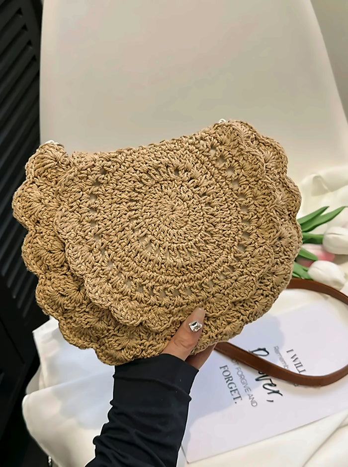 Straw Shoulder Bag