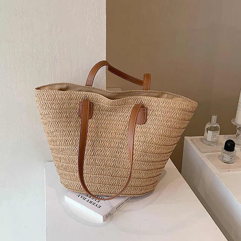 Straw Tote Bags For Women beach
