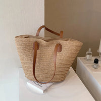 Straw Tote Bags For Women beach