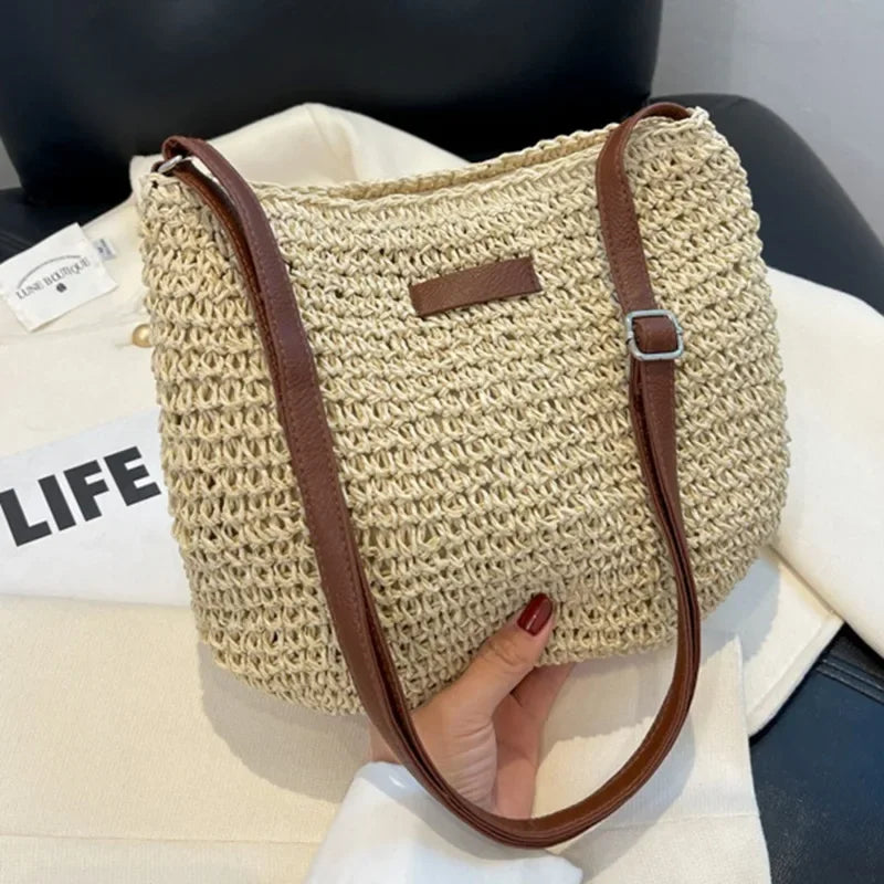 Summer Crossbody Straw Bag summer