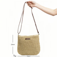 Summer Crossbody Straw purse