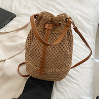 Summer Straw Crossbody Bags