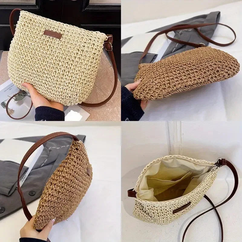 Summer Straw Handbag