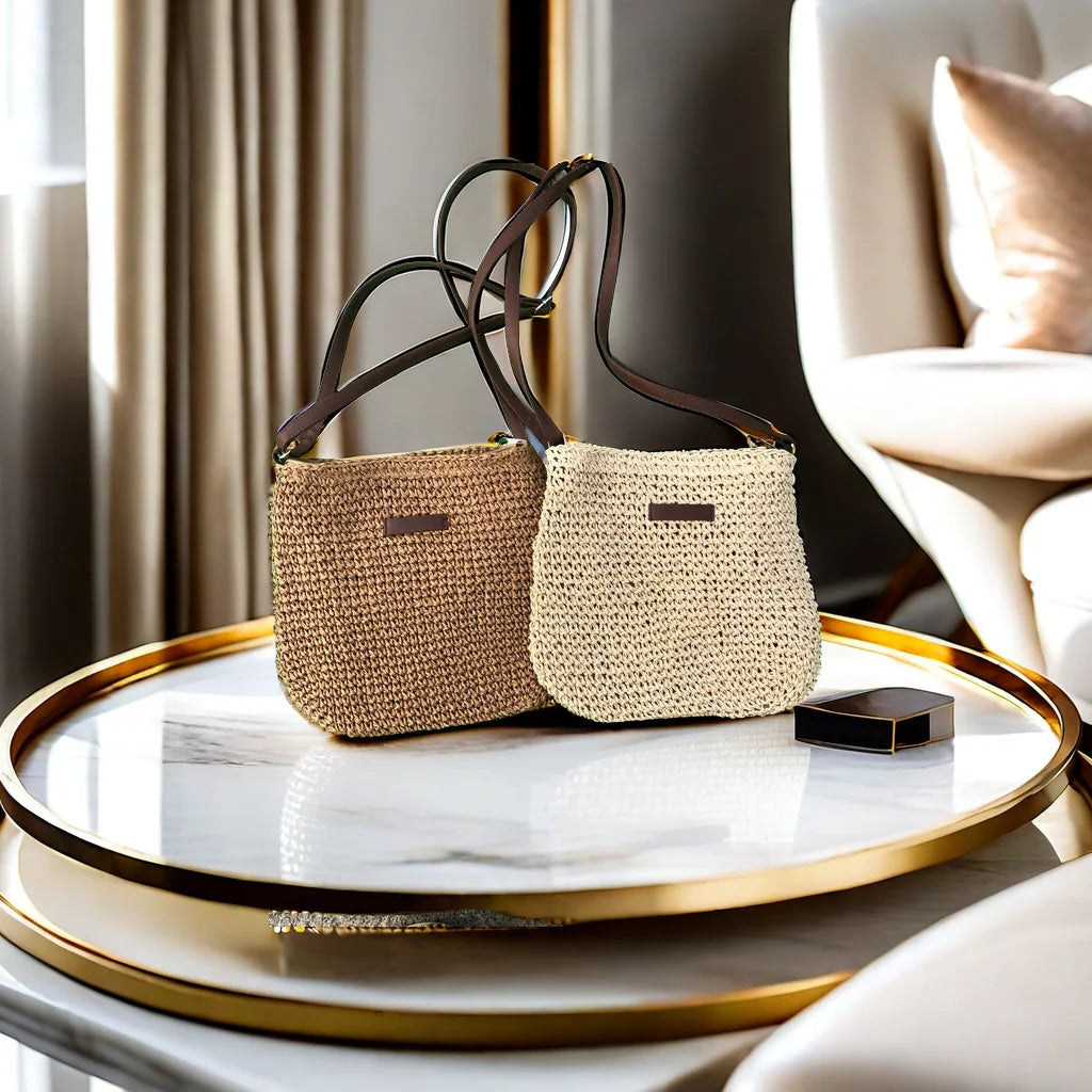 Summer Straw Handbag beach