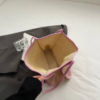 Summer Straw Tote Bags