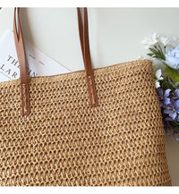 Summer Straw Tote Bags