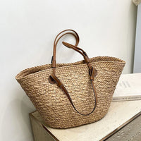 Tote Straw Bag brown
