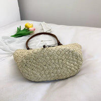 Tote Straw Bag white