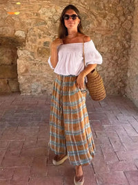 Wide Leg Boho Pants