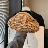 Women Straw Crossbody Bag