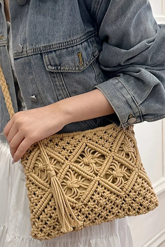 Woven Boho Bag women