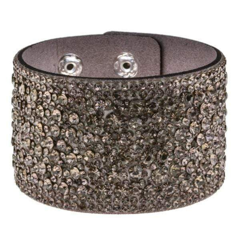 Adjustable boho cuff bracelet gold