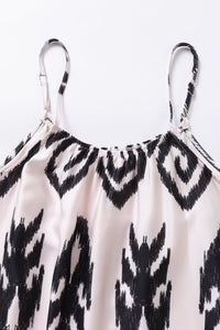 Aztec boho dress back view