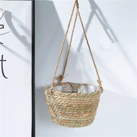 Beaded fringe plant suspension