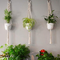 Beaded Macrame Hanger Kitchen Window