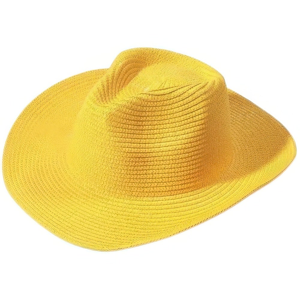 Beige bohemian fedora sun hat