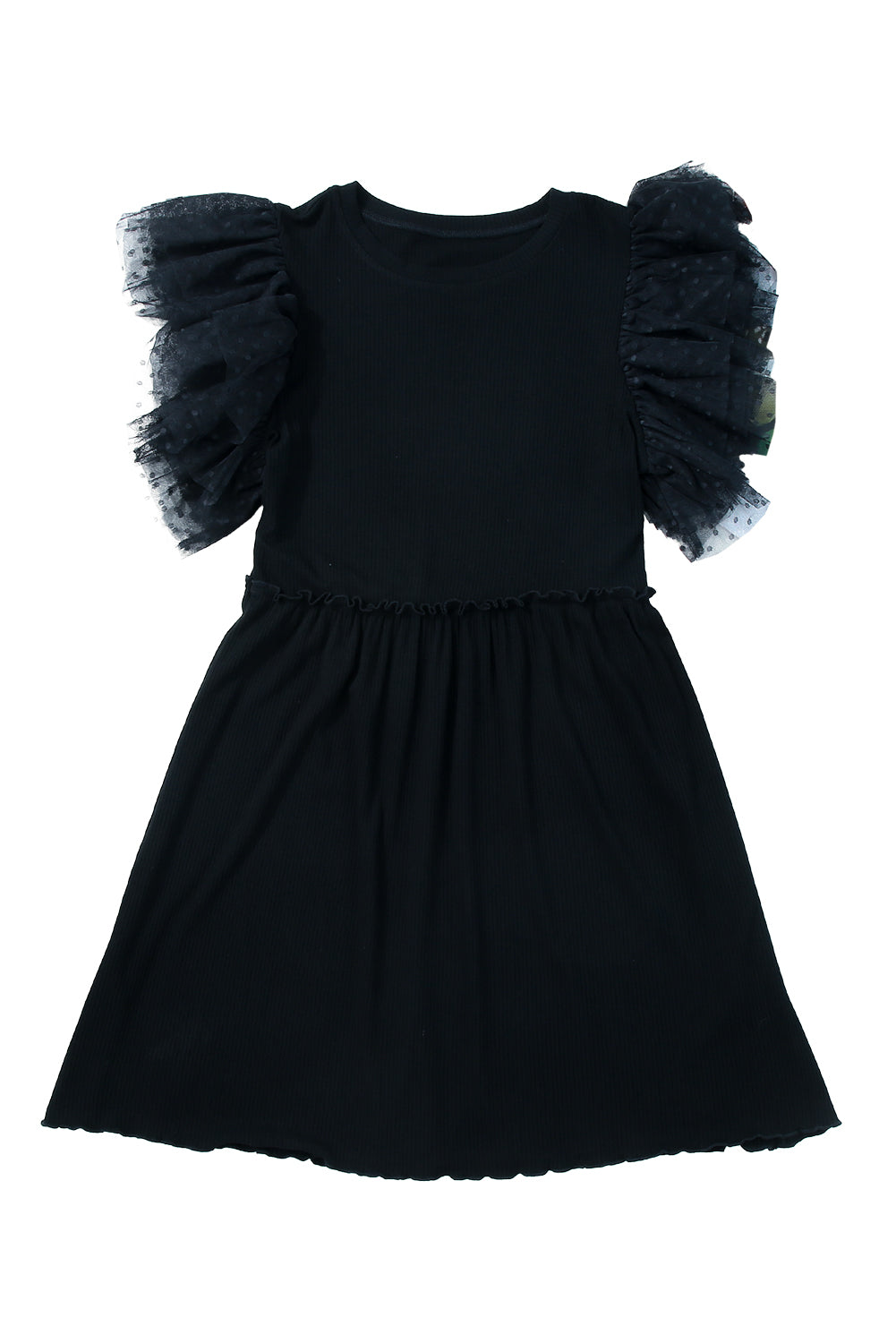 Black Bohemian Dress Side View