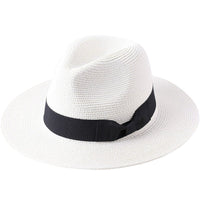 Black bohemian fedora, frayed brim
