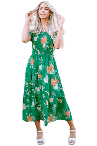Bohemian A-Line Midi Sundress