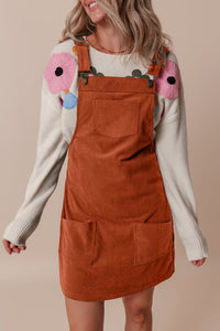Bohemian A-Line Overall Dress