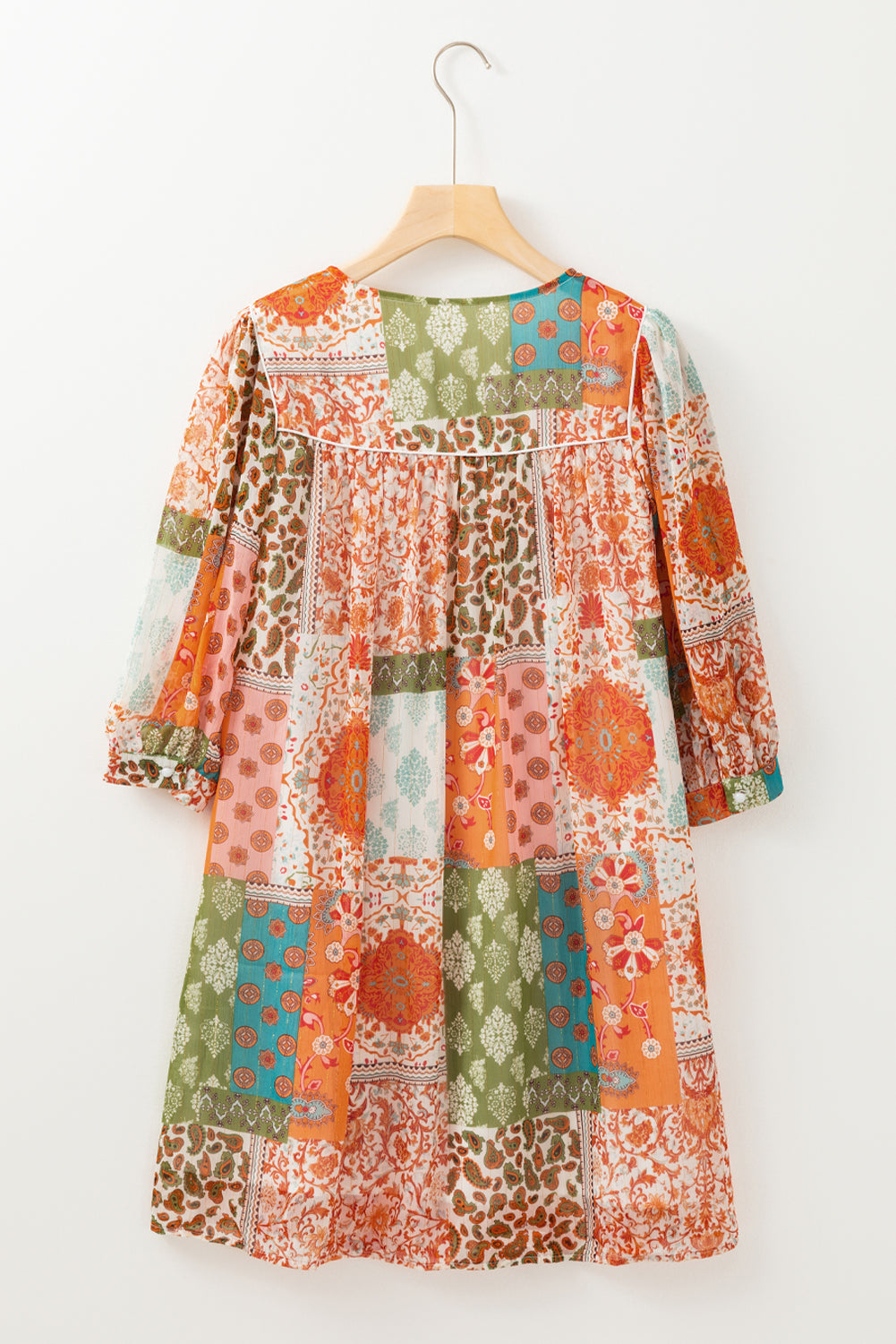 Bohemian Airy Cotton Beach Dress