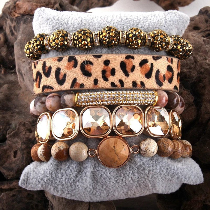 Bohemian Beaded Bracelet Set