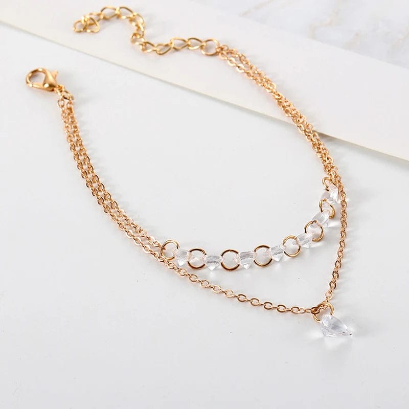 Bohemian beaded wrist jewelry set