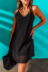 Bohemian Black Lace Summer Dress