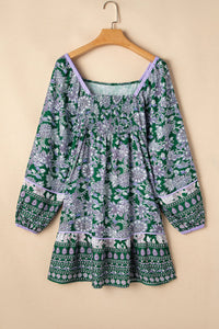 Bohemian boho chic vacation dress