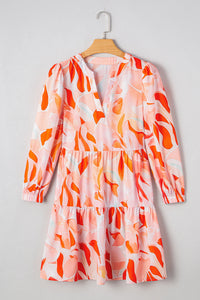 Bohemian Breezy Abstract Day Dress