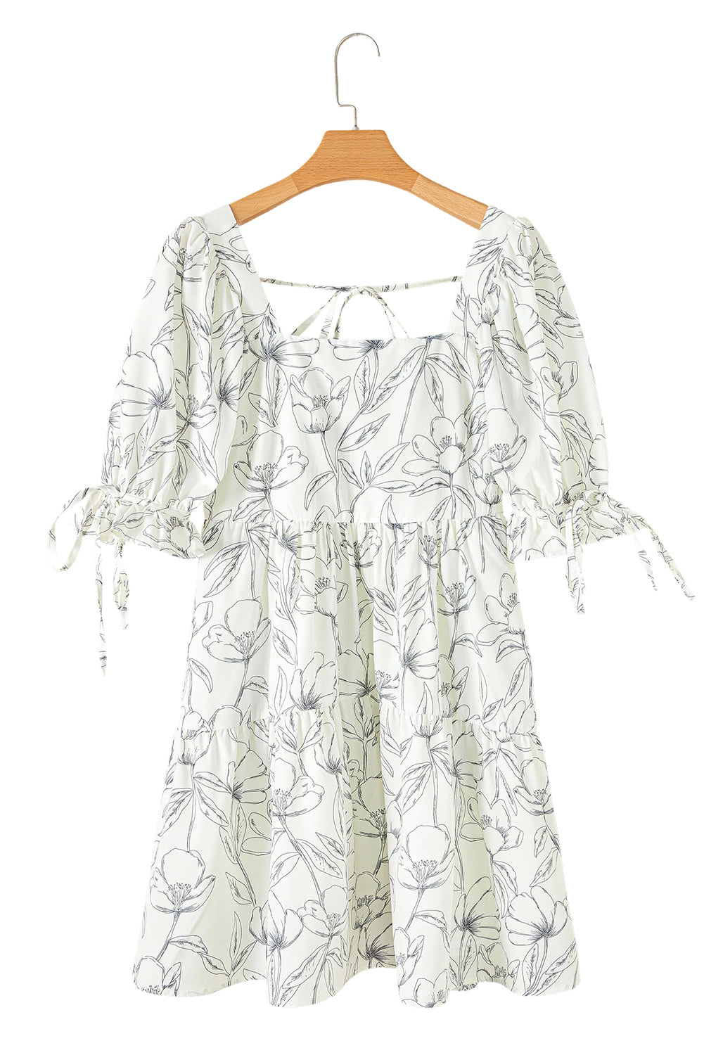 Bohemian Breezy Linen Mini Dress