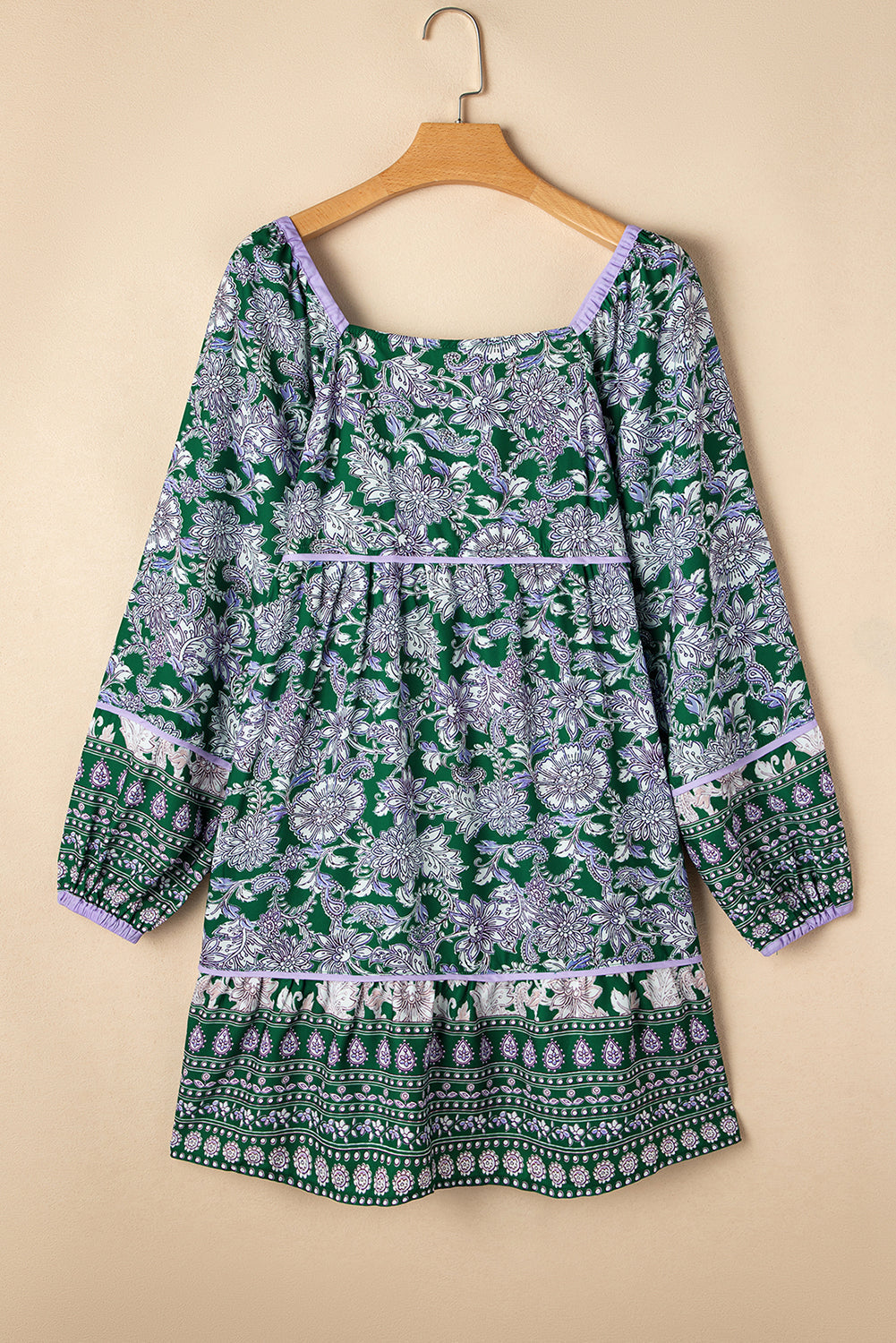 Bohemian breezy V-neck sundress