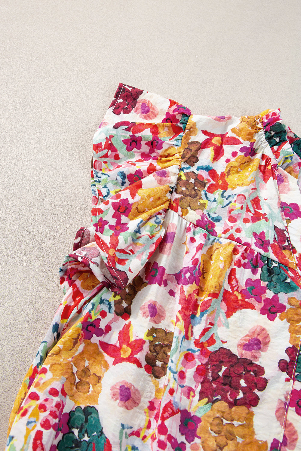Bohemian breezy vacation mini dress